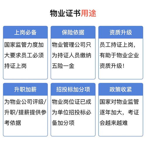 贵阳市物业管理企业经理证好考吗,有用吗